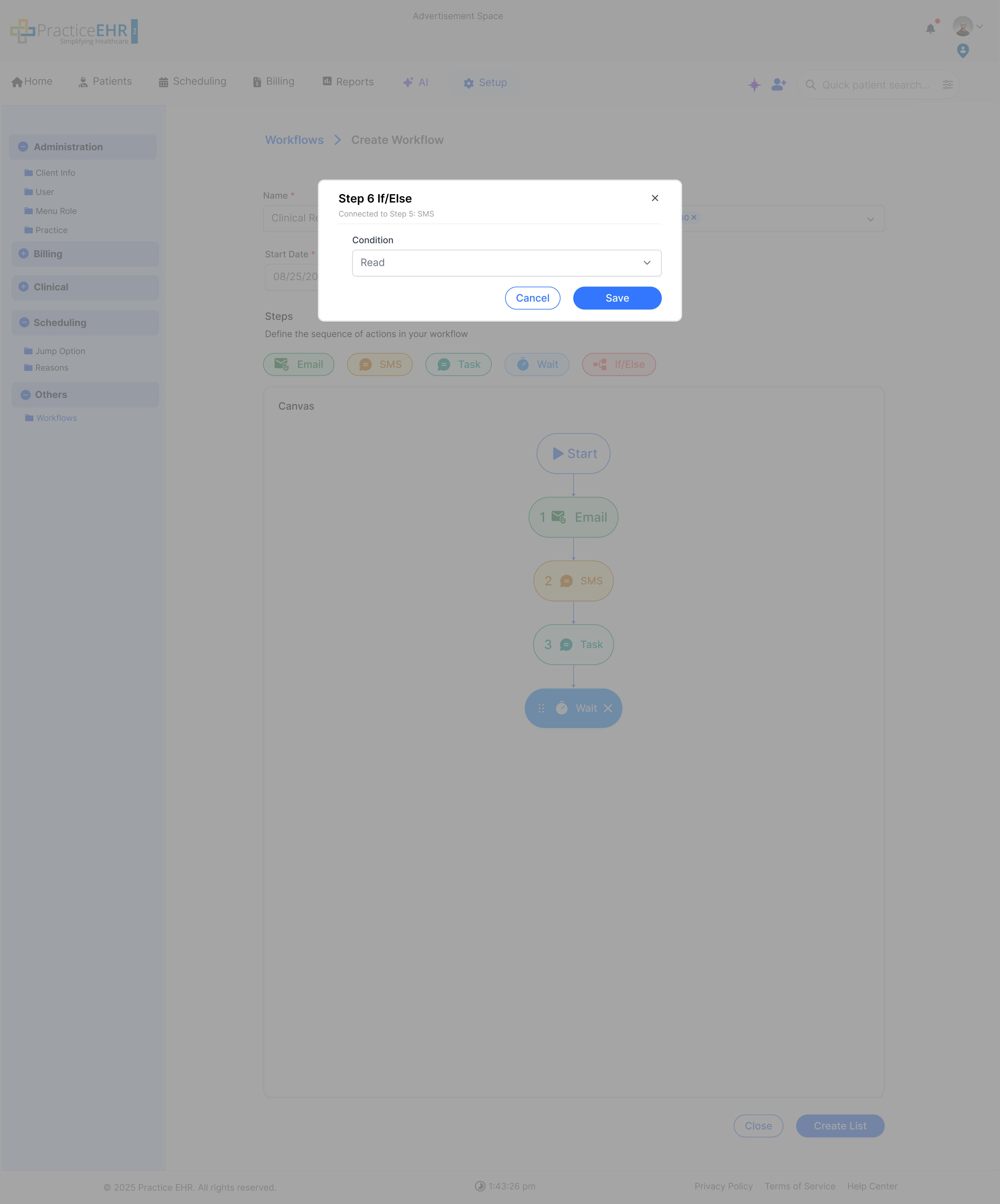 Trigger detail screen 14