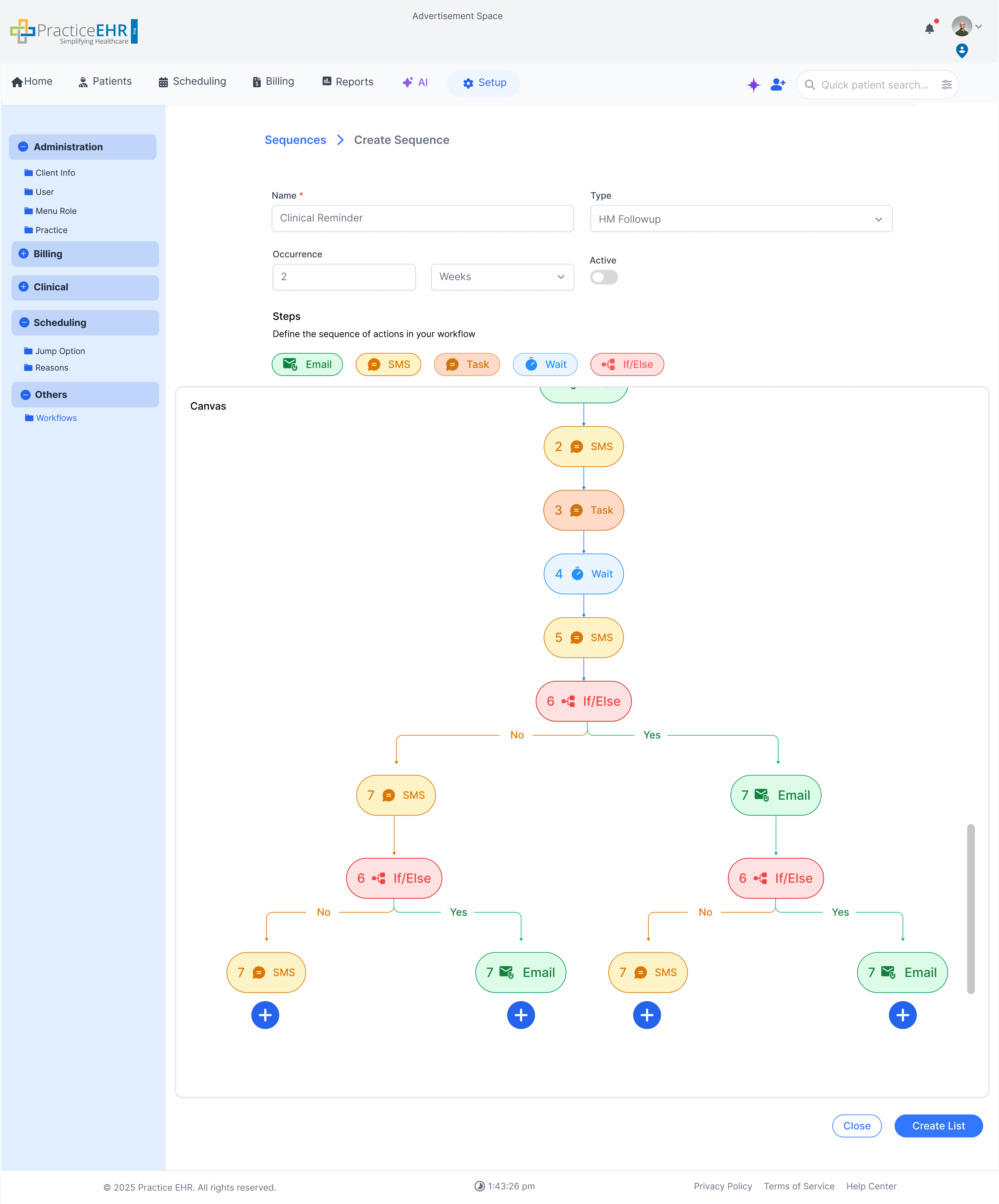 Sequences add patients